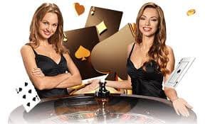 luckyfn88 Live Casino Real Dealer Baccarat Table